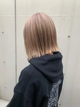 ミディアム カラー 垢抜けヘア♡柔らかい カラー/mihoのヘアスタイル
