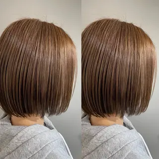 ショート カラー 心斎橋韓国ボブ 好原良真のヘアスタイル