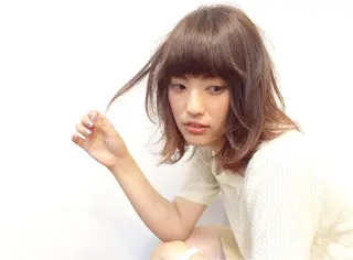 ミディアム 横井伴典　矢場町 メンズパーマ/カットのヘアスタイル