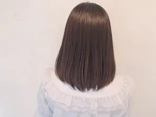 ミディアム カラー 伊藤 さやかのヘアスタイル