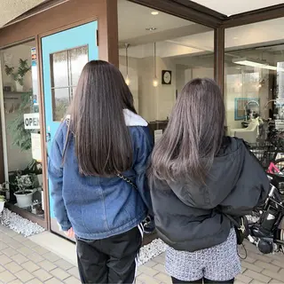 ロング カラー 中野 大士のヘアスタイル