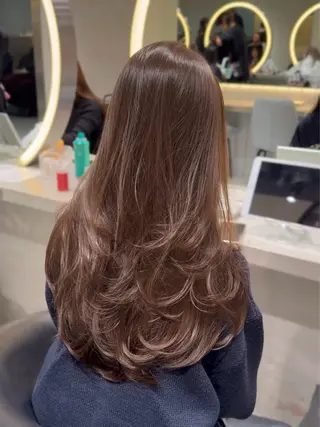 カラー ゆうま/ 抜け感艶カラーのヘアスタイル