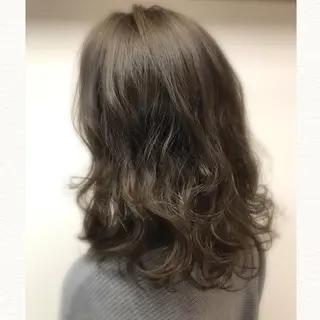 ショート ミディアム セミロング ロング カラー 岩崎 よしの /BRAT/築地口のヘアスタイル