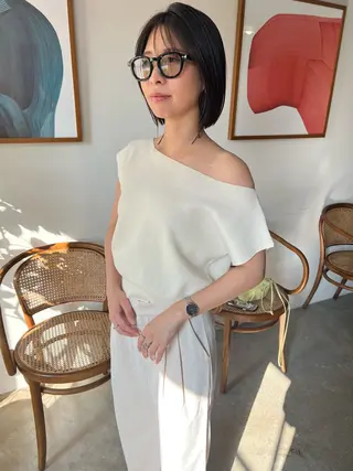 ミディアム 森 啓之のヘアスタイル