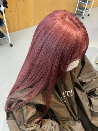 ロング カラー 岩戸 新のヘアスタイル