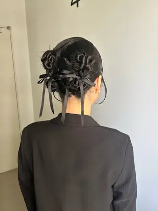 ヘアアレンジ 似合わせカット🎀 梅田‎🤍sayaのヘアスタイル
