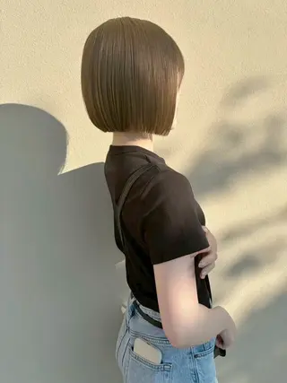 ミディアム rino/カット/ ショート／名古屋のヘアスタイル