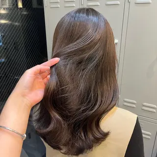 ロング カラー 透け感ブラウンカラー /レイヤー🧸ナシコのヘアスタイル