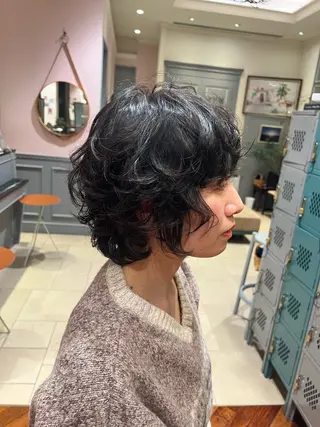ミディアム 小野まさや /ショートカットのヘアスタイル
