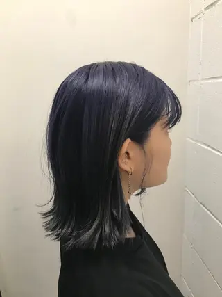 ミディアム カラー 特別モデル価格 タカシマイッセイのヘアスタイル