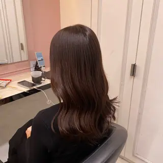 カラー 透明感ベージュカラー 🪞上野🪞AIのヘアスタイル