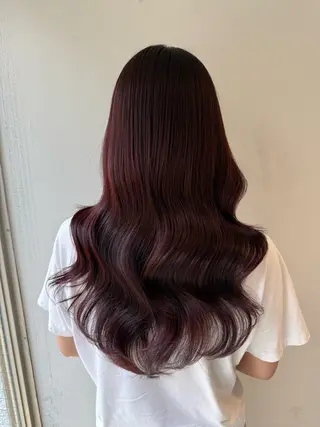 ロング カラー 🌈レイヤーカット/ ハイトーン🌈タクマのヘアスタイル
