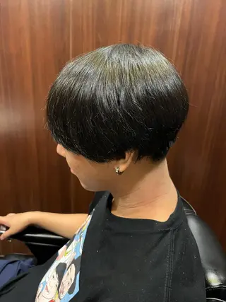 ショート メンズ 工藤 千織のヘアスタイル