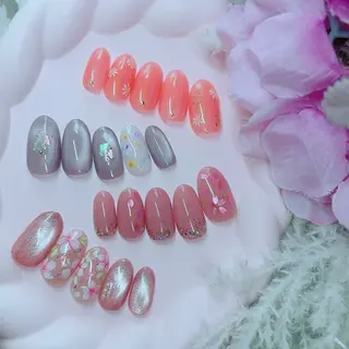 ネイル ❁miju nail 大人上品/自爪育成のネイルデザイン