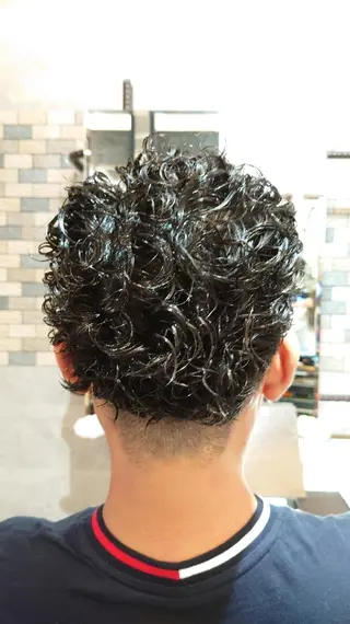 パーマ メンズ 浅野  勇貴のヘアスタイル