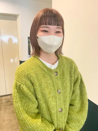 ミディアム 中村瑞貴 ＊hairbraceのヘアスタイル
