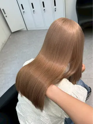 カラー ミルクティー/渋谷 shunta🌟🌟のヘアスタイル