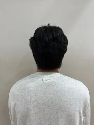 パーマ メンズ 荒川 三希のヘアスタイル