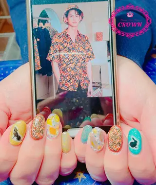 ネイル CROWN プライベートサロンのネイルデザイン