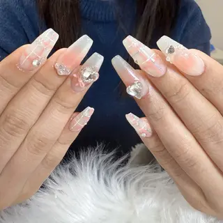 ネイル 🍄Rina🍄 韓国風ネイルのネイルデザイン