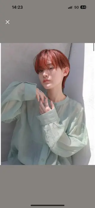 ショート HITOMI 福岡パーマのヘアスタイル