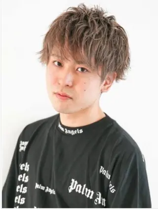 カラー メンズ ❁*EARTH/A 島崎千夏❁⃘*.ﾟのヘアスタイル