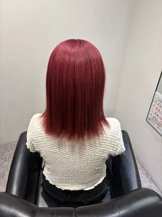 ミディアム よしえ /心斎橋美容室のヘアスタイル