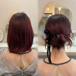 ヘアアレンジ Mila hinaのヘアスタイル