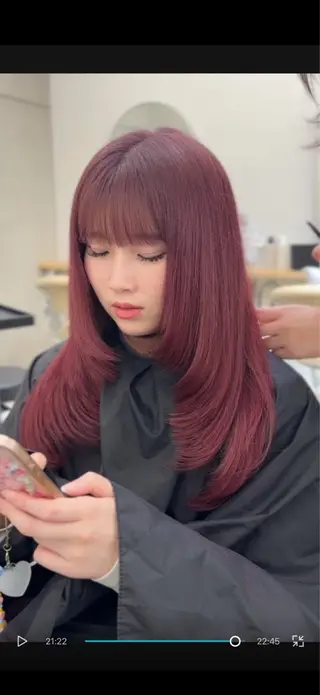 セミロング sand所属・ゆい 似合わせカットのヘアスタイル