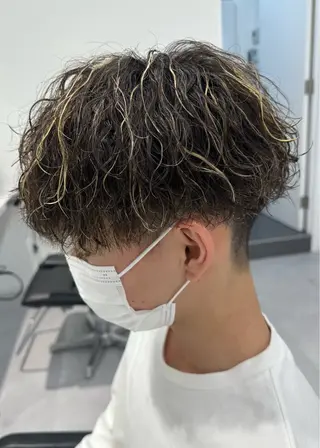 メンズ そら/Ace栄 スパイキー/パーマのヘアスタイル
