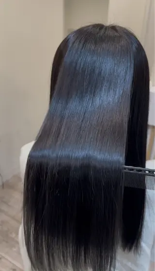 ロング 美髪矯正・ブリーチ 矯正🫧秋元ゆたかのヘアスタイル