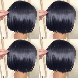 ショート カラー 髪質改善/縮毛矯正/ トリートメント/庭田のヘアスタイル