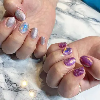 ネイル To Me Nail所属・🩵 mei🩵のネイルデザイン