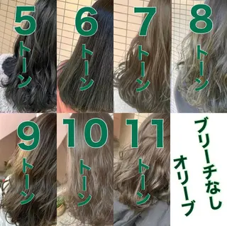 カラー ブリーチなしで 全国から予約殺到♡のヘアスタイル
