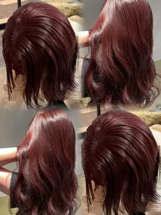 ミディアム 暖色/表参道/ ボブカット/ゆきのヘアスタイル