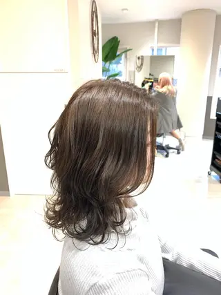 ミディアム モデルさん募集中IT byALBUM八王子のヘアスタイル