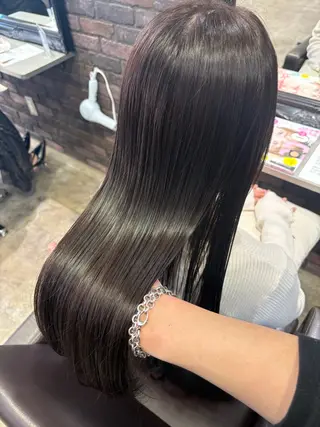 カラー 🌱髪質改善×艶髪 🌱【天神美容室】のヘアスタイル