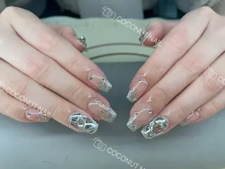 ネイル 神田 ココナッツのネイルデザイン