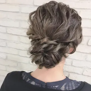 ヘアアレンジ 横浜🍒ルーツカラー エクステ/RIEのヘアスタイル