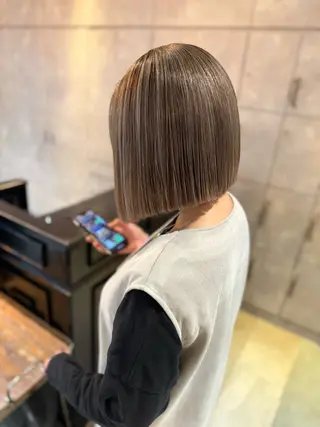 ミディアム カラー メンズ キッズ BRAIDS💎愛子 大人ハイライト💎のヘアスタイル