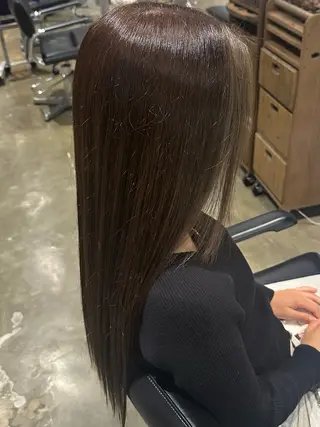 ロング カラー Helena ゆかのヘアスタイル