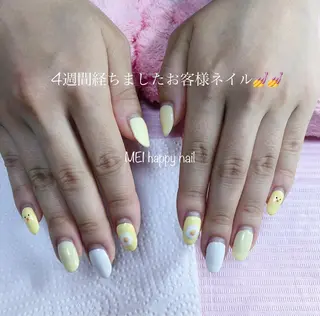 ネイル 北浦和 自爪育成ケアのネイルデザイン