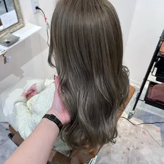 ミディアム カラー 梅田/髪質改善カラー ❄︎ mikiのヘアスタイル