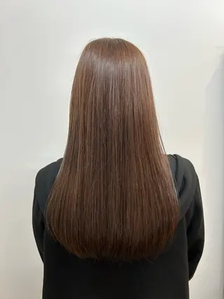 ロング カラー 中西 美聖のヘアスタイル