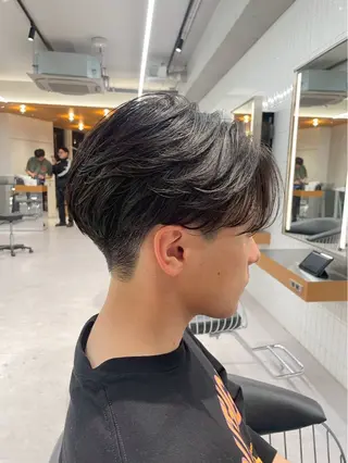 パーマ 表参道/スパイキー ショート/マッシュのヘアスタイル