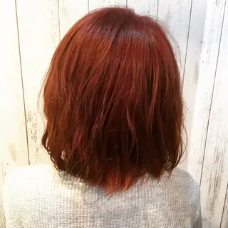 ミディアム カラー embrace エンブレイスのヘアスタイル