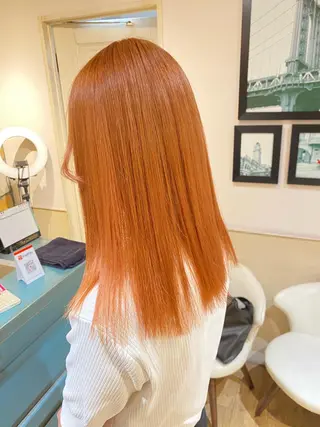 ロング カラー 店長✨髪質改善✖️ 透明感カラー／純大のヘアスタイル