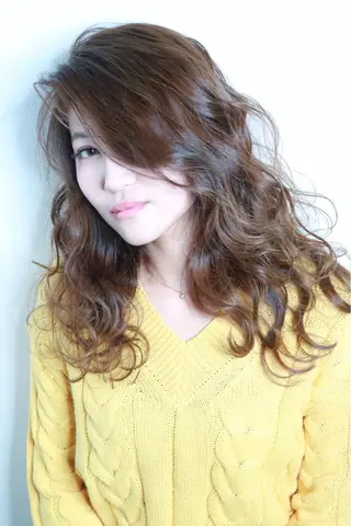 ロング カラー [店長]加地 峻のヘアスタイル