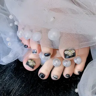 ネイル パーツ全部¥110 サロンミミのネイルデザイン