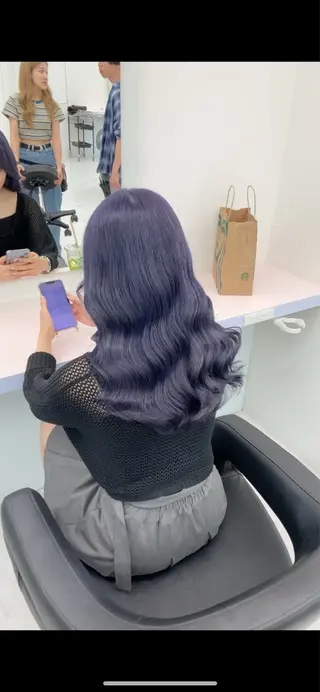 セミロング カラー カラー指名NO.1 🌈Neneのヘアスタイル